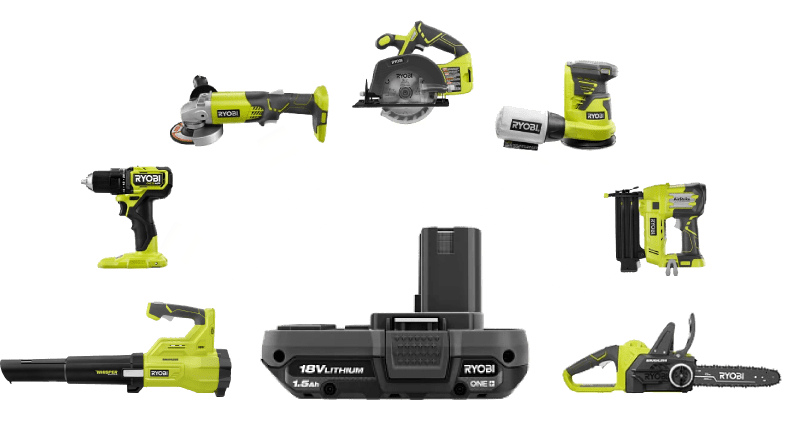 Ryobi 18v lineup new arrivals